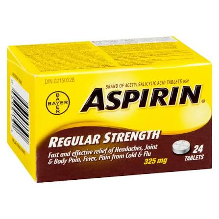 ASPIRIN REGULAR STRENGTH 325MG