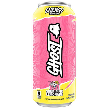 GHOST ENERGY SOUR-PINK LEMONADE