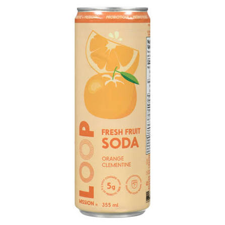 LOOP ORANGE CELEMENTINE FRUIT SODA