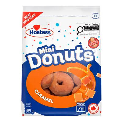 HOSTESS MINI DONUTS CARAMEL