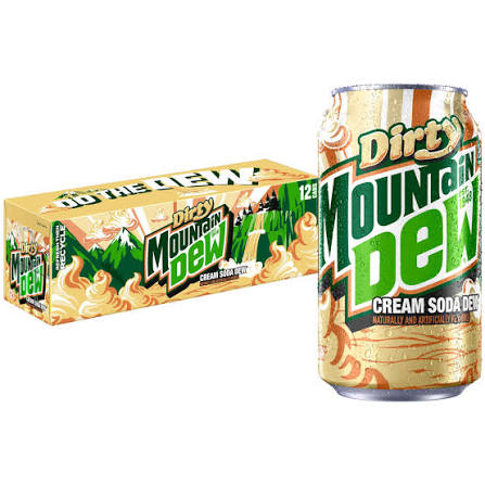 MOUNTAIN DEW DIRTY CREAM SODA