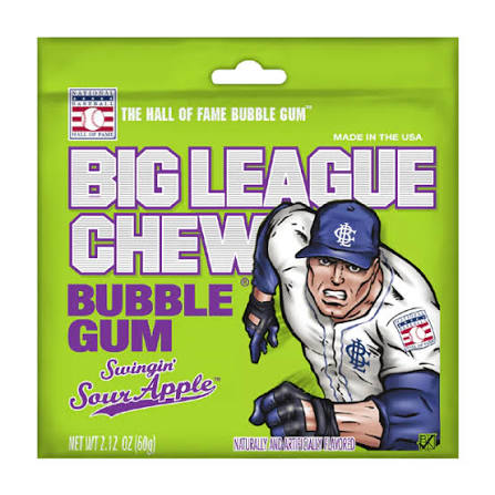 BIG LEAGUE CHEW APPLE