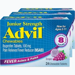 ADVIL JUNIOR STRENGTH GRAPE