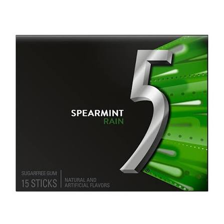 5 GUM SPEARMINT