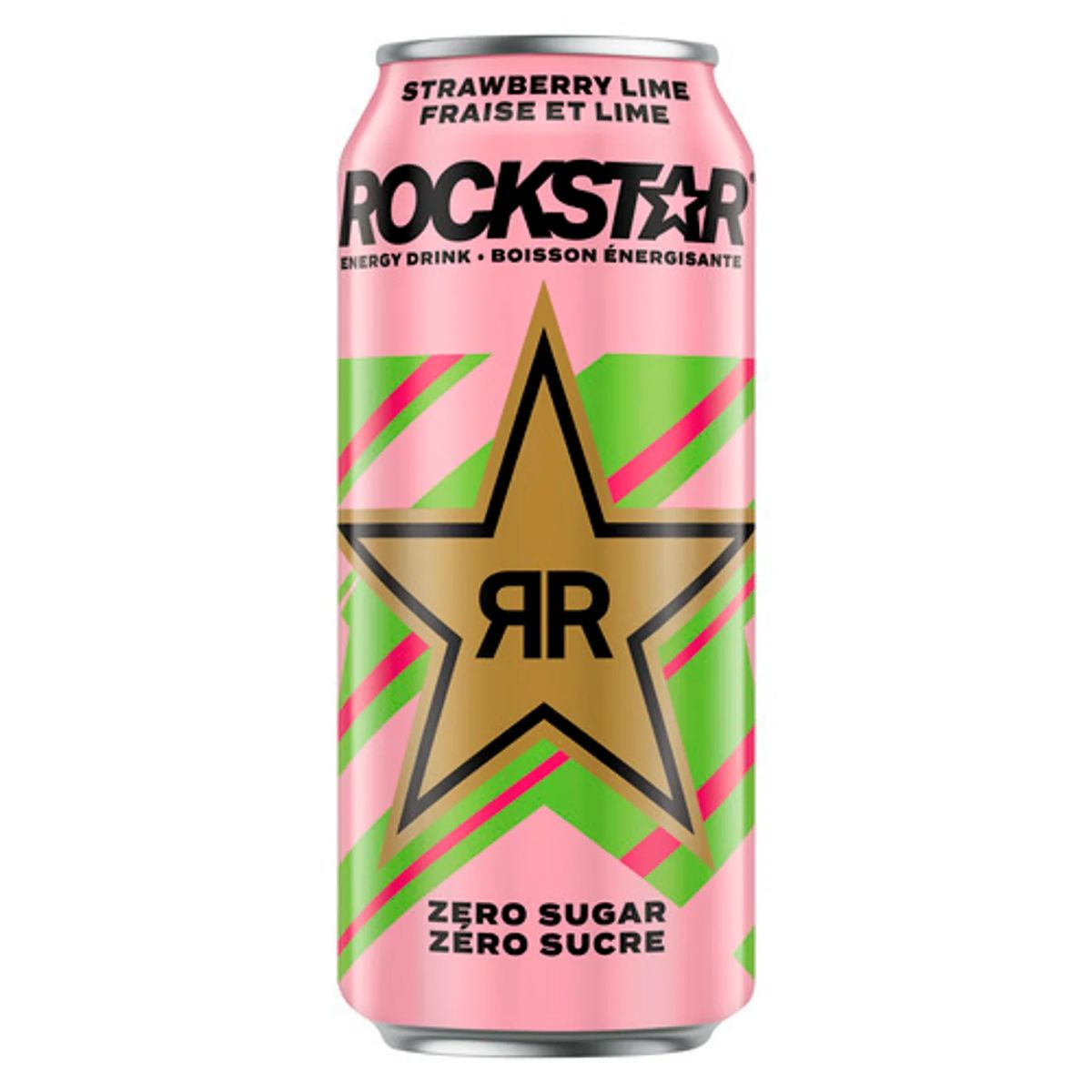 ROCKSTAR STRAWBERRY LIME ZERO SUGAR