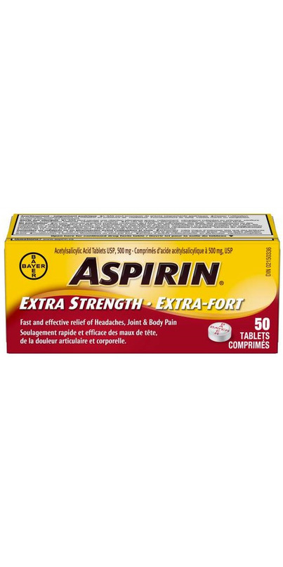 ASPIRIN EXTRA STRENGTH 500MG